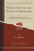 Public Acts of the State of Tennessee