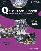 Q: Skills for Success: Intro Level: Reading & Writing Split Student Book B with iQ Online