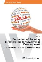 Evaluation of Training Effectiveness for Leadership Development