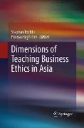 Dimensions of Teaching Business Ethics in Asia