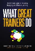 What Great Trainers Do