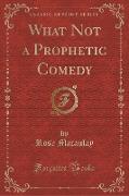 What Not a Prophetic Comedy (Classic Reprint)