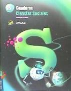 Superpixépolis, ciencias sociales, 3 Educación Primaria (Madrid). Cuaderno
