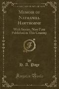 Memoir of Nathaniel Hawthorne