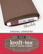 Kraft-Tex Bolt Chocolate Original Unwashed: Kraft Paper Fabric, 19" X 10 Yard Bolt
