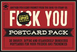 The Fuck You Postcard Pack