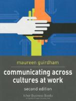 Communicating Across Cultures at Work, 2nd. Ed