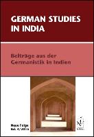 German Studies in India. Neue Folge, Band 4, 2015