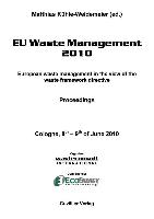 EU Waste Management 2010. European waste management in the view of the waste framework directive