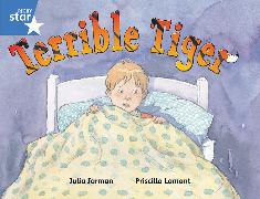 Rigby Star Guided 1 Blue Level: Terrible Tiger Pupil Book (single)