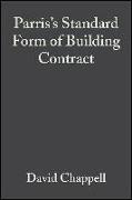 Parris's Standard Form of Building Contract: Jct 98