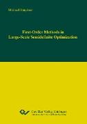 First-Order Methods in Large-Scale Semidenite Optimization