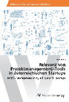 Relevanz von Projektmanagement/-Tools in österreichischen Startups
