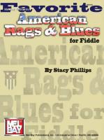 Mel Bay Presents Favorite American Rags & Blues for Fiddle