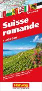 Suisse Romande Strassenkarte 1:200 000