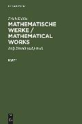 Mathematische Werke / Mathematical Works