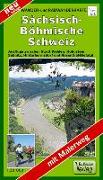 Wander- und Radwanderkarte Sächsisch-Böhmische Schweiz 1 : 30 000