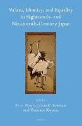 Values, Identity, and Equality in Eighteenth- And Nineteenth-Century Japan