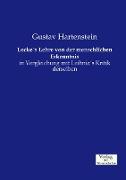 Locke's Lehre von der menschlichen Erkenntnis