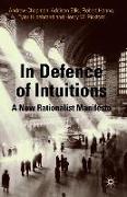 In Defense of Intuitions