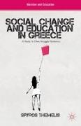 Social Change and Education in Greece