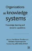 Organizations as Knowledge Systems