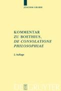 Kommentar zu Boethius' De consolatione philosophiae