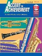 Accent on Achievement, Bk 1: Percussion---Snare Drum, Bass Drum & Accessories, Book & CD