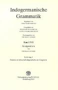 Indogermanische Grammatik, Bd IV: Wortbildungslehre (Derivationsmorphologie) / Bd IV/1: Komposition