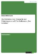 Das Verhältnis von Ohnmacht und Unbewusstem in E.T.A. Hoffmanns ¿Das Gelübde¿