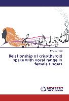 Relationship of cricothyroid space with vocal range in female singers