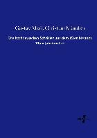 Die hochdeutschen Schriften aus dem 15ten bis zum 19ten Jahrhundert