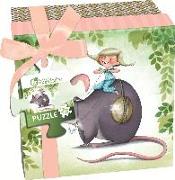 Puzzle Geschenk-Box die kleine Maus. 25 Teile