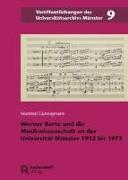Werner Korte und die Musikwissenschaft an der Universität Münster 1932 bis 1973