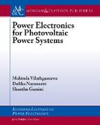 Power Electronics for Photovoltaic Power Systems