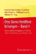 Otto Sterns Veröffentlichungen ¿ Band 4