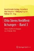 Otto Sterns Veröffentlichungen ¿ Band 3