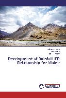 Development of Rainfall IFD Relationship for Mulde