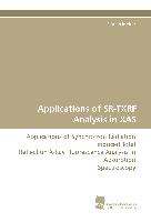 Applications of SR-TXRF Analysis in XAS