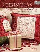 Christmas Patchwork Loves Embroidery