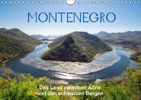 Montenegro - das Land zwischen Adria und den schwarzen Bergen (Wandkalender immerwährend DIN A4 quer)