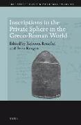 Inscriptions in the Private Sphere in the Greco-Roman World