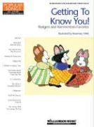 Getting to Know You! - Rodgers and Hammerstein Favorites: Hal Leonard Student Piano Library Popular Songs Series