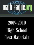 High School Test Materials 2009-2010