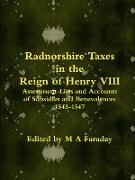 Radnorshire Taxes in the Reign of Henry VIII