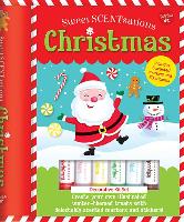 Christmas: Create Your Own Illustrated Winter-Themed Treats with Delectably Scented Markers and Stickers! - Includes 6 Scented Ma