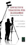 Effective Teaching for Managers