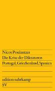 Die Krise der Diktaturen Portugal, Griechenland, Spanien