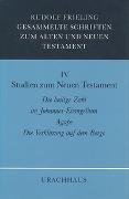 Gesammelte Schriften zum Alten und Neuen Testament / Studien zum Neuen Testament