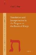 Translation and Interpretation in the Targum to the Books of Kings